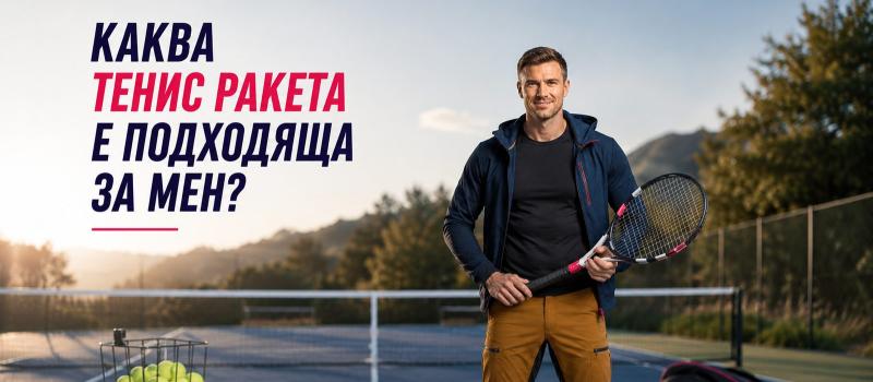 Каква тенис ракета е подходяща за мен? Практично ръководство за избор